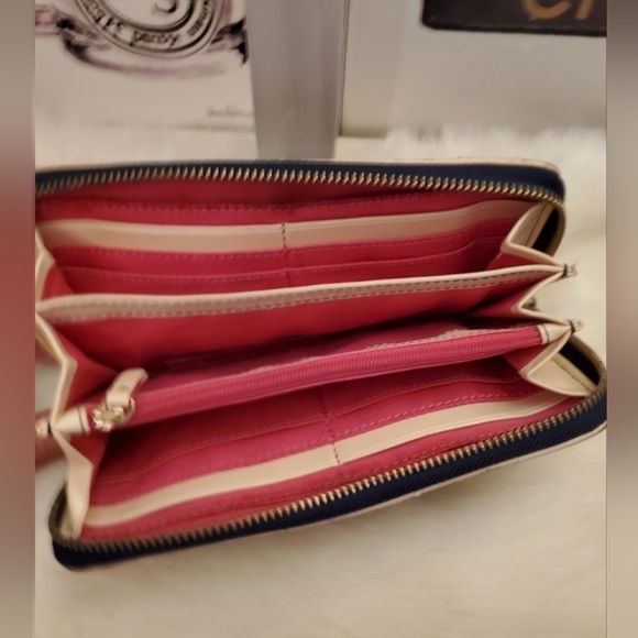 Juicy Couture Pink & Grey Daydreamer Handbag with Matching Wallet! *Vintage* - Picture 11 of 12